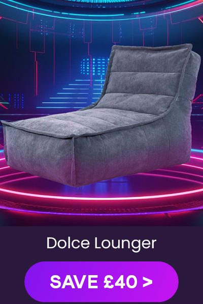 Velvet Lounger Bean Bag