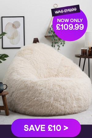 Fur Cocoon Bean Bag