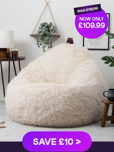 Fur Cocoon Bean Bag