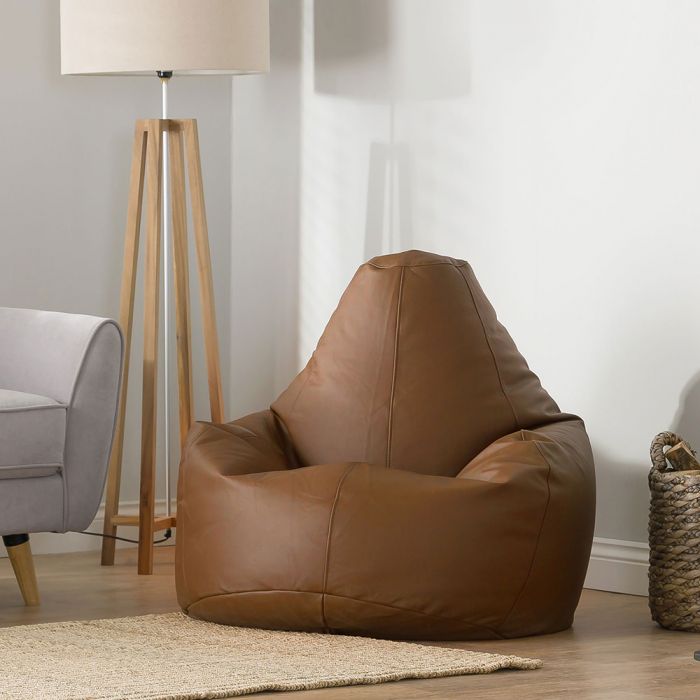 pure leather bean bag price