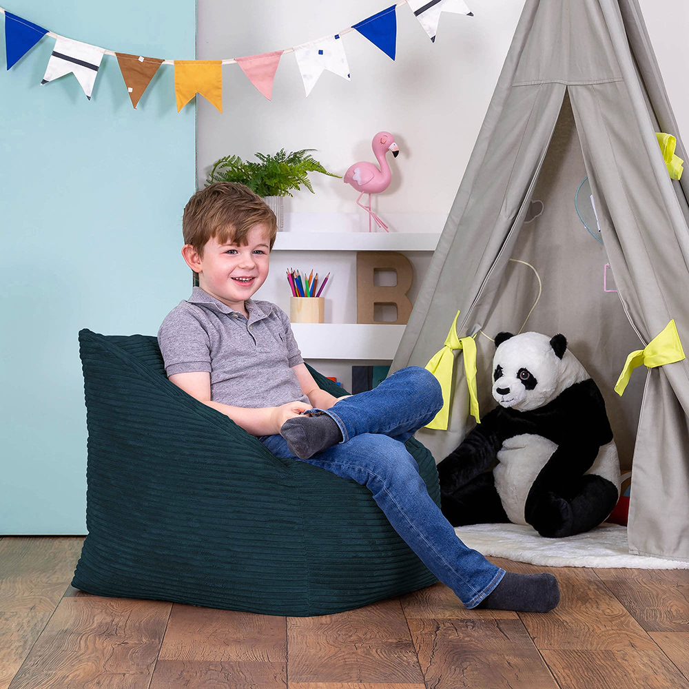 icon® Morgan Kids Cord Armchair Bean Bag