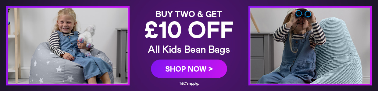 Buy 2 Kids bean bags save £10